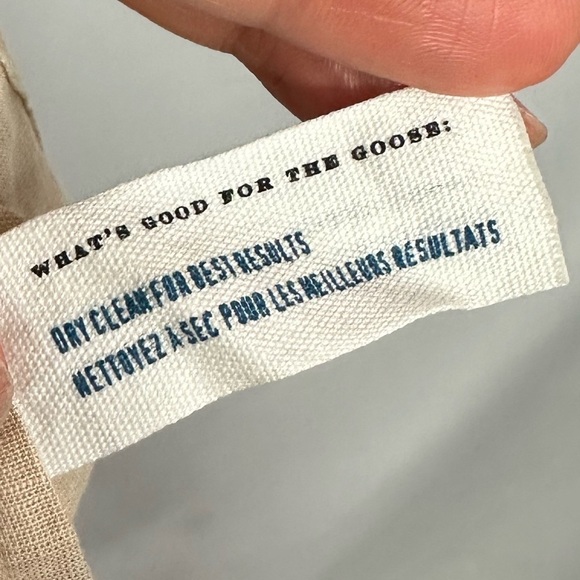 leifsdottir tan linen boho tank size 0 - Picture 8 of 8